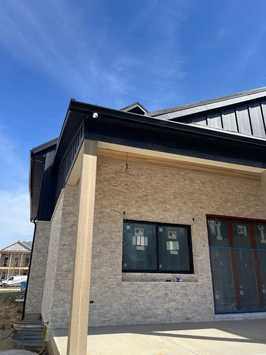Siding installation documented in Oak Manor